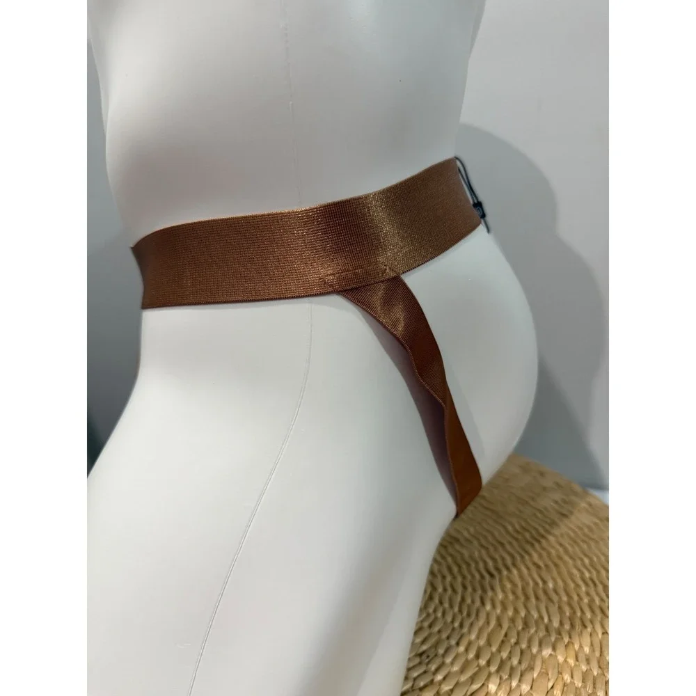 Cosabella Never Say Never Men's Lace Jock Strap Nude TRE NWT Size M